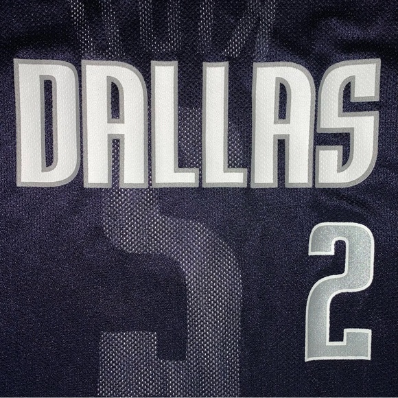 Adidas Jason Kidd Dallas Mavericks #2 Navy Blue Road Jersey Men’s Large - Picture 4 of 6